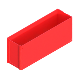 Render of MODULITH 270 Gridfinity Decor Drawer - 1W-2H